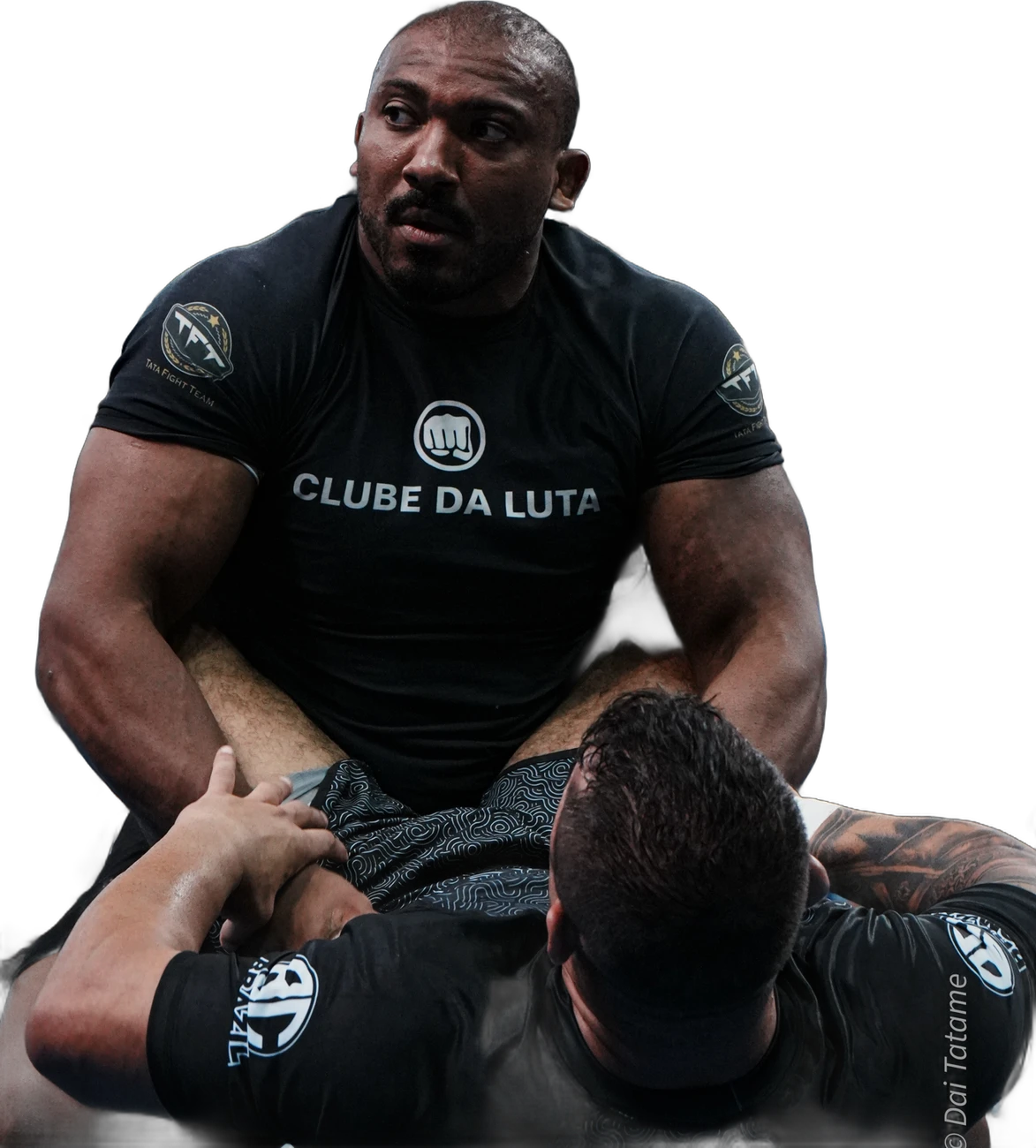Pedro Bombom treinando sem kimono